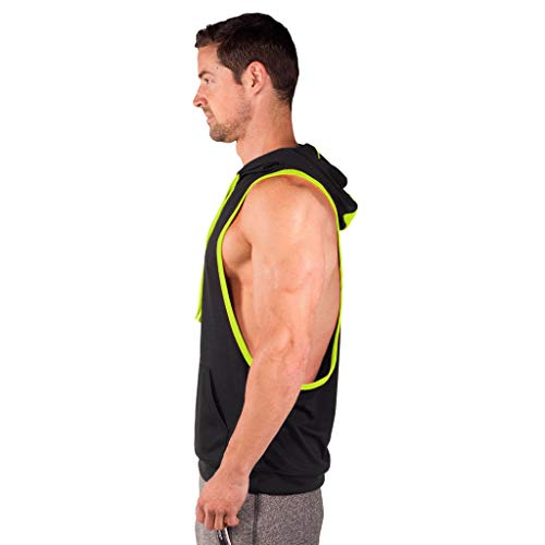 Camisetas de Tirantes para Hombre Sudadera con Capucha Deportivos Fitness Correr Gym Casuales Cómodo Transpirables Suelto Chaleco de Verano Moda Color Sólido MMUJERY Camisetas de Tirantes para Hombre Sudadera con Capucha Deportivos Fitness Correr Gym Casuales Cómodo Transpirables Suelto Chaleco de Verano Moda Color Sólido MMUJERY