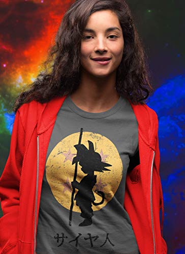 Camisetas La Colmena 164-Looking for The Dragon Balls (ddjvigo) (L, Gris Oscuro) Camisetas La Colmena 164-Looking for The Dragon Balls (ddjvigo) (L, Gris Oscuro)