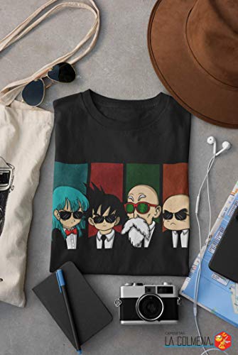 Camisetas La Colmena - 2239-Reservoir Kame -Dragon Ball - Reservoir Dogs (Melonseta) XL