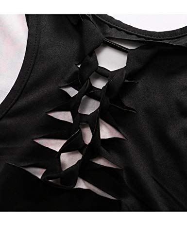 Camisetas Sin Mangas Punk Rock para Mujer Camisetas De Verano Talla Grande Flor XS Camisetas Sin Mangas Punk Rock para Mujer Camisetas De Verano Talla Grande Flor XS