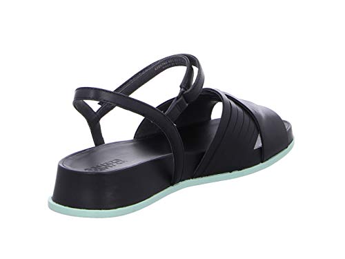 Camper Atonika, Sandalias con Punta Abierta Mujer, Rosa (Black 1), 38 EU