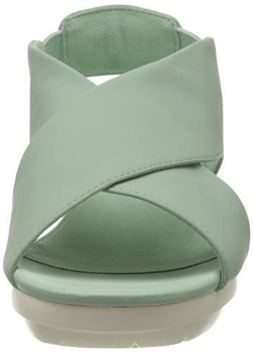 Camper Balloon, Sandalias de Talón Abierto Mujer, Verde (Lt/Pastel Green 330), 40 EU