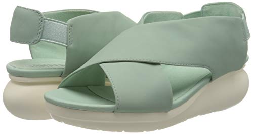 Camper Balloon, Sandalias de Talón Abierto Mujer, Verde (Lt/Pastel Green 330), 40 EU