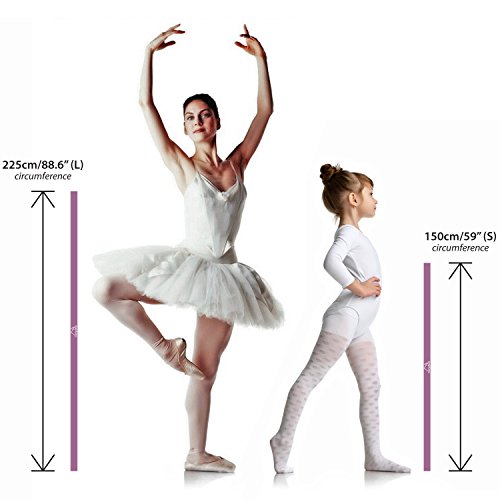 CampTeck Banda Elástica de Estiramiento para Ballet, Danza, Yoga, Aeróbica, Entrenamiento, Pilates, Flexibilidad, etc. - Viola 150cm (S) CampTeck Banda Elástica de Estiramiento para Ballet, Danza, Yoga, Aeróbica, Entrenamiento, Pilates, Flexibilidad, etc. - Viola 150cm (S)