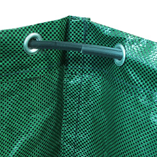 CampTeck U6716-KIT 2X 500 litros Bolsa de Jardín Compatible con Residuos Polipropileno Resistente Saco de Jardín Reutilizable