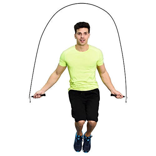 CampTeck U6761 'Fitness Training Kit' 2X Rosa Discos Deslizantes Doble Cara Disco Abdominales, 3m Cuerda Saltar de Velocidad Jumping Rope & 4X Bandas de Resistencia de Látex Cinta Elasticas