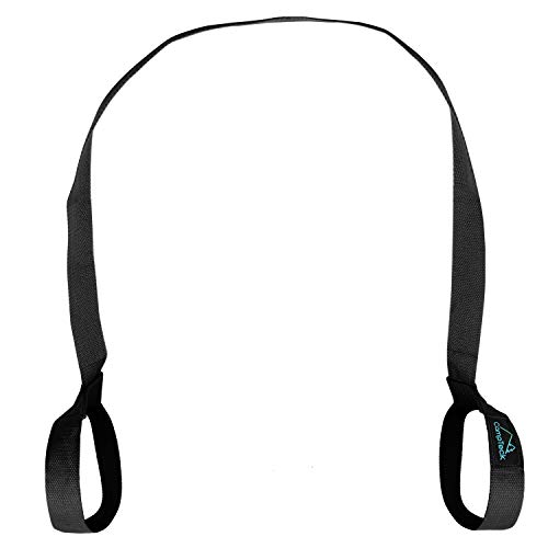 CampTeck U6820 Correa Esterilla Yoga Poliéster 180cm x 3,8cm Eslinga Adjustable para Hombro, Pilates, Yoga, Ejercicios, Aeróbica, Colchoneta Fitness para Exteriores y Deporte - Negro CampTeck U6820 Correa Esterilla Yoga Poliéster 180cm x 3,8cm Eslinga Adjustable para Hombro, Pilates, Yoga, Ejercicios, Aeróbica, Colchoneta Fitness para Exteriores y Deporte - Negro
