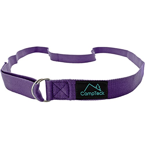 CampTeck U6822 Cinta Yoga Anillo D Poliéster Ajustable Yoga Strap de Estiramiento para Posturas, Flexibilidad, Alineación, Resistencia para Pilates, Yoga, Fitness y Ejercicio - 183cm CampTeck U6822 Cinta Yoga Anillo D Poliéster Ajustable Yoga Strap de Estiramiento para Posturas, Flexibilidad, Alineación, Resistencia para Pilates, Yoga, Fitness y Ejercicio - 183cm