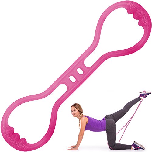 CampTeck U6824 Banda Elastica de Fitness para Booty Gluteos Entrenamiento Piernas, Yoga, Pilates, Brazilian Butt Lift - Rosa CampTeck U6824 Banda Elastica de Fitness para Booty Gluteos Entrenamiento Piernas, Yoga, Pilates, Brazilian Butt Lift - Rosa