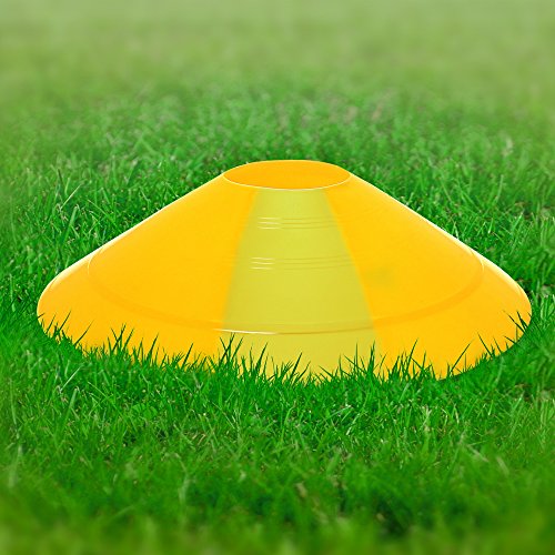 CampTeck U6859 Pack de 50 Piezas Conos Entrenamiento Plåstico Mini Conos Futbol, Agilidad, Patinaje, Deportes de Campo, Entrenamiento de niños, Ejercicios de pråctica, etc. - con asa de Transporte CampTeck U6859 Pack de 50 Piezas Conos Entrenamiento Plåstico Mini Conos Futbol, Agilidad, Patinaje, Deportes de Campo, Entrenamiento de niños, Ejercicios de pråctica, etc. - con asa de Transporte