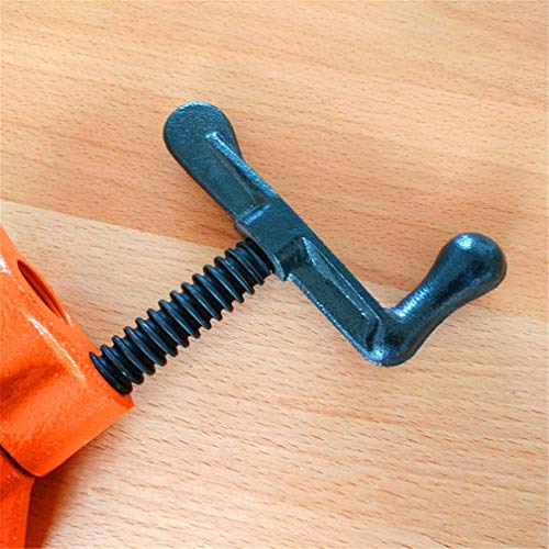 CandyTT Abrazadera de Tubo de Alta Resistencia para carpintería, Pegado de Madera, Abrazadera de Tubo, Abrazadera de Tubo de Hierro Fundido de Acero, Accesorio, Herramienta de Mano de Carpintero CandyTT Abrazadera de Tubo de Alta Resistencia para carpintería, Pegado de Madera, Abrazadera de Tubo, Abrazadera de Tubo de Hierro Fundido de Acero, Accesorio, Herramienta de Mano de Carpintero