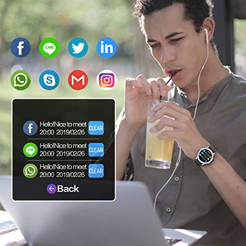 CanMixs Smartwatch, Reloj Inteligente IP67 Pulsera Actividad Hombre y Mujer, CM13 Deportivo Reloj Fitness con Pantalla Táctil Completa Pulsómetro, Monitor de Sueño, Podómetro, para iOS y Android CanMixs Smartwatch, Reloj Inteligente IP67 Pulsera Actividad Hombre y Mujer, CM13 Deportivo Reloj Fitness con Pantalla Táctil Completa Pulsómetro, Monitor de Sueño, Podómetro, para iOS y Android