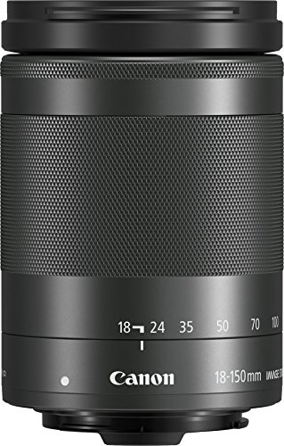 Canon EF-M 18-150 - Objetivo para Canon EOS M5, EF-M 18-150 mm f/3,5-6,3 IS STM, Negro