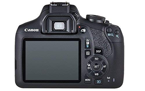 Canon EOS 2000D - Cámara réflex de 24.1 MP (CMOS, Escena inteligente automática, 9 puntos AF, filtros creativos, EOS Movie, Full HD LCD 3", WiFi/NFC) negro - Kit con objetivo EF-S 18-55mm IS II Canon EOS 2000D - Cámara réflex de 24.1 MP (CMOS, Escena inteligente automática, 9 puntos AF, filtros creativos, EOS Movie, Full HD LCD 3", WiFi/NFC) negro - Kit con objetivo EF-S 18-55mm IS II