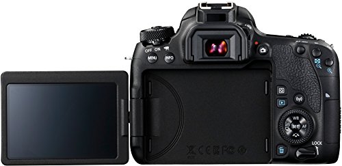 Canon EOS 77D - Cámara réflex de 24.2 MP (vídeo Full HD, WiFi, Bluetooth) color negro Canon EOS 77D - Cámara réflex de 24.2 MP (vídeo Full HD, WiFi, Bluetooth) color negro