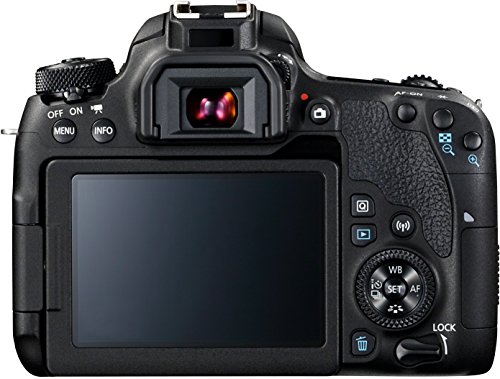 Canon EOS 77D - Cámara réflex de 24.2 MP (vídeo Full HD, WiFi, Bluetooth) color negro