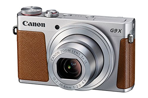 Canon PowerShot G9 X - Cámara de Bolsillo de 20.2 MP (Pantalla de 3", Zoom óptico 3X, estabilizador Digital, vídeo Full HD), Color Gris