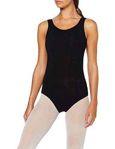 Capezio CC221 Classic Princess - Maillot de Tirantes para Mujer, Color Negro, tamaño Medium