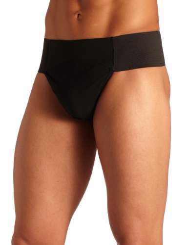 Capezio CN5930 - Cinturón de danza para hombre negro negro Medium