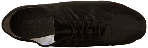 Capezio E Series Jazz Oxford - Bailarinas de Cuero Unisex, Color Negro, Talla 45.5