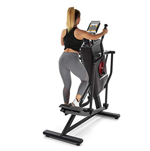 CAPITAL SPORTS Helix Stride - Bicicleta elíptica, 6 en 1: escalera /escalada /bicicleta /carrera /marcha /elíptica, Entrenamiento en casa, MagResist: resistencia mágnética, 32 niveles, Antracita