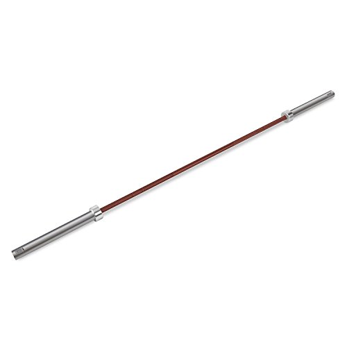 CapitalSports Capital Sports Pantherbar Barra olímpica para Pesas Cobre Cromado 15 kg (201cm Longitud, Manguitos 50mm diametro, Cross-Training, Potencia, Entrenamiento Funcional, Acero)