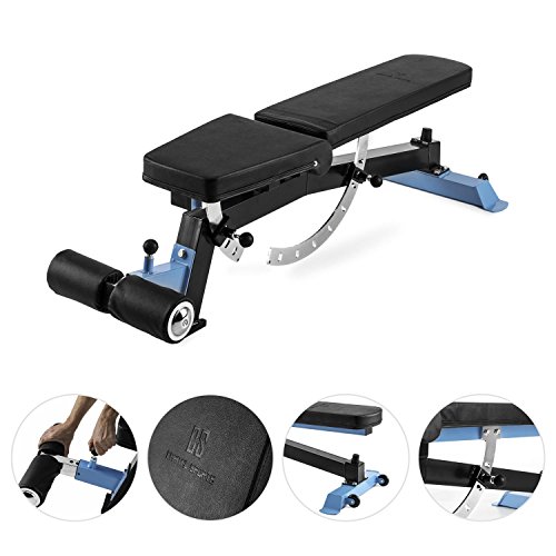 CapitalSports Compactar Plus Banco de Abdominales Musculación Entrenamiento