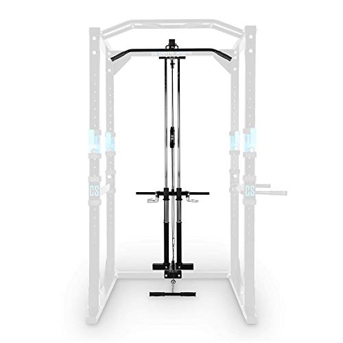 CapitalSports LA Tremendour - Máquina LAT, Rack, Ampliación, Accesorio, para Montaje en los Rack tremendour, Torre lat con polea Superior e Inferior, Antracita CapitalSports LA Tremendour - Máquina LAT, Rack, Ampliación, Accesorio, para Montaje en los Rack tremendour, Torre lat con polea Superior e Inferior, Antracita