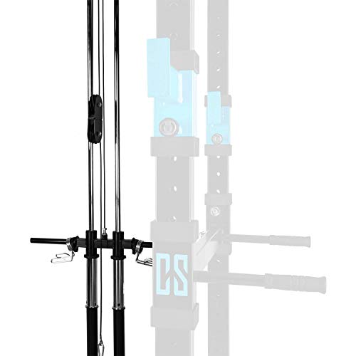CapitalSports LA Tremendour - Máquina LAT, Rack, Ampliación, Accesorio, para Montaje en los Rack tremendour, Torre lat con polea Superior e Inferior, Antracita CapitalSports LA Tremendour - Máquina LAT, Rack, Ampliación, Accesorio, para Montaje en los Rack tremendour, Torre lat con polea Superior e Inferior, Antracita
