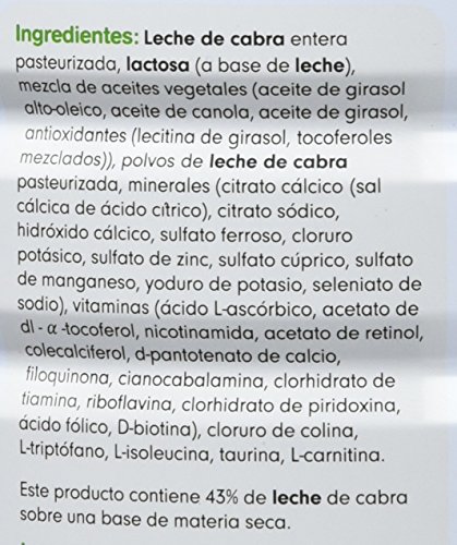 Capricare Leche Infantil a Base de Leche de Cabra - 800 gr Capricare Leche Infantil a Base de Leche de Cabra - 800 gr