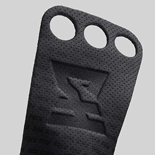 CaptainHook Hooked Hand 3F_ Calleras para Cross Training, Chin Ups, Pullups, Weight Lifting, Kettlebell and More. 3 Fingers (XL)