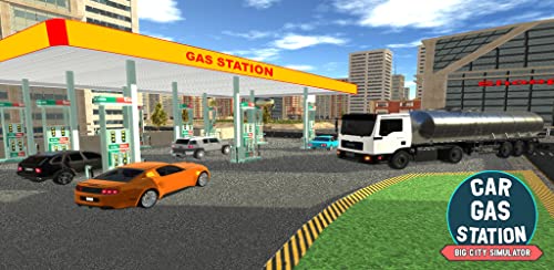 Car Gas Station: Big City Simulator