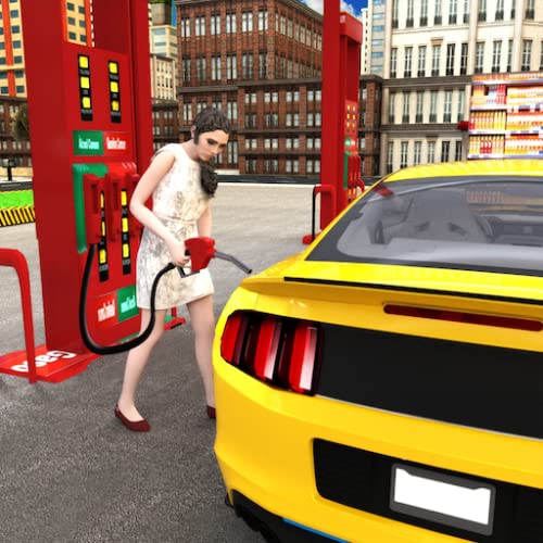 Car Gas Station: Big City Simulator