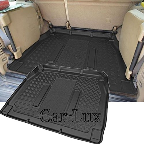 Car Lux AR01917 - Alfombra Cubeta Protector cubre maletero a medida con antideslizante para Discovery II de 7 Plazas Car Lux AR01917 - Alfombra Cubeta Protector cubre maletero a medida con antideslizante para Discovery II de 7 Plazas