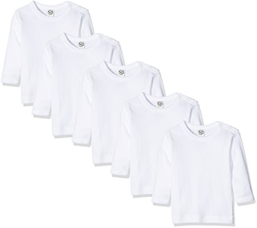 Care 550158, Camiseta de manga larga Bebé unisex, Blanco (White 100), 86