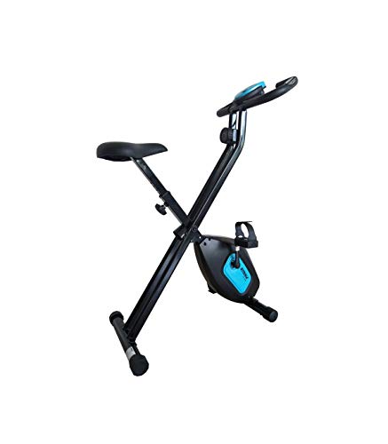 CARE FITNESS Bicicleta Plegable SV 316 Adultos Unisex, Azul, 107,5 CARE FITNESS Bicicleta Plegable SV 316 Adultos Unisex, Azul, 107,5