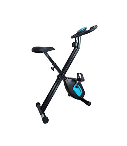 CARE FITNESS Bicicleta Plegable SV 316 Adultos Unisex, Azul, 107,5