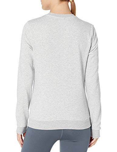 CARE OF by PUMA Sudadera de manga larga y tejido de rizo con cuello redondo para mujer, Gris (Grey), 44, Label: XL