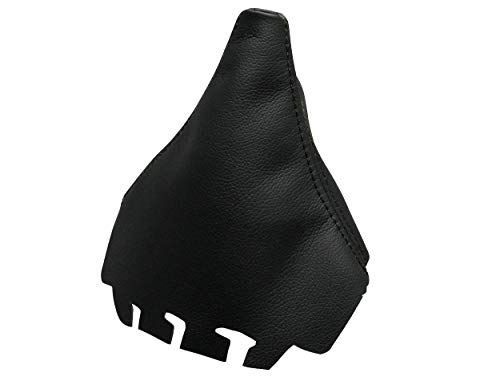 Cargaiter - Funda Palanca de Cambios Accesorio Compatible Especifico para Vehiculo Ibiza 2002-2009 (Negro)