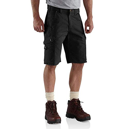 Carhartt Mens Ripstop Triple Stitched Nylon Cargo Utility Work Shorts