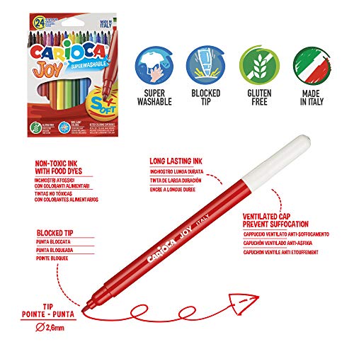 Carioca Set Colegio Primaria | Material Escolar con Lápices de Colores y de Dibujo, Rotuladores Super Lavables para Niños, Bolígrafos Borrables con Recambios, Goma y Sacapuntas, 62 Uds Carioca Set Colegio Primaria | Material Escolar con Lápices de Colores y de Dibujo, Rotuladores Super Lavables para Niños, Bolígrafos Borrables con Recambios, Goma y Sacapuntas, 62 Uds