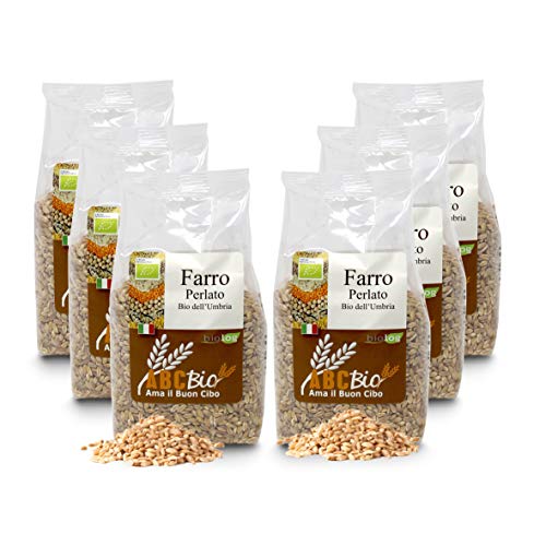 Carioni Food & Health Farro Perlado Bio - 400 gr (Paquete de 6 Piezas)