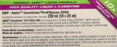 CARNILINE PRO FITNESS 2000 10*25 ML Limón