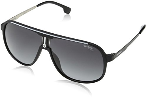 Carrera 1007/S 9O 003 Gafas de sol, Negro (MATT BLACK/DARK GREY SF), 62 Unisex-Adulto