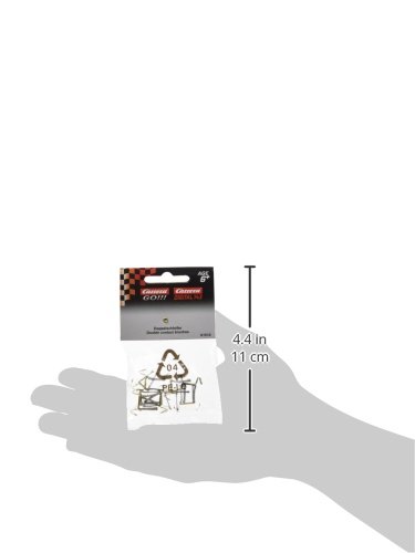Carrera Double Sliding Contact - Trencillas para Go, Digital 1/43, Color Oro, 10 Unidadades Carrera Double Sliding Contact - Trencillas para Go, Digital 1/43, Color Oro, 10 Unidadades
