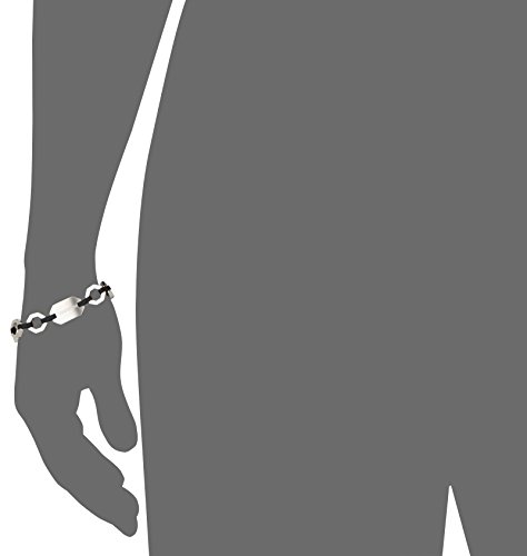 Carrera para hombre-brazalete de acero caucho 20 cm - CABR-10009, a 20. Carrera para hombre-brazalete de acero caucho 20 cm - CABR-10009, a 20.