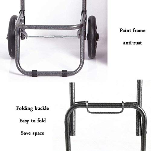 Carritos de la compra Trenes pesados Rueda pesada Rueda Dobleable extraíble Push Bag Apartment Apartamento Picnic Playa Viajes Tirar Multifunción Plegable Trolley,Black Carritos de la compra Trenes pesados Rueda pesada Rueda Dobleable extraíble Push Bag Apartment Apartamento Picnic Playa Viajes Tirar Multifunción Plegable Trolley,Black