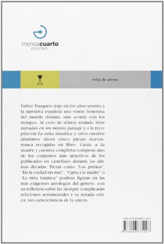Carta A La Madre Y Cuentos Completos (Reloj de Arena) Carta A La Madre Y Cuentos Completos (Reloj de Arena)