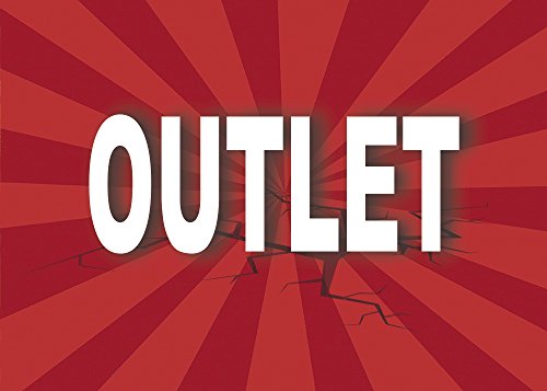 Cartel Outlet | Varias Medidas 35 cm x 25 cm | Cartel publicitario Outlet | Cartel Oferta Outlet | Cartel Oportunidad Outlet Cartel Outlet | Varias Medidas 35 cm x 25 cm | Cartel publicitario Outlet | Cartel Oferta Outlet | Cartel Oportunidad Outlet