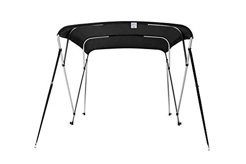 Carvid Marine Toldo Bimini 4 Arcos Fabricado en Aluminio Pulido Brillante. Adaptable a Todo Tipo de embarcaciones. Largo de Cobertura 240x200-220x130 Negro Carvid Marine Toldo Bimini 4 Arcos Fabricado en Aluminio Pulido Brillante. Adaptable a Todo Tipo de embarcaciones. Largo de Cobertura 240x200-220x130 Negro
